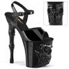Pleaser - RAPTURE809 Sandaal met enkelband, Paaldans schoenen - Zwart Product image